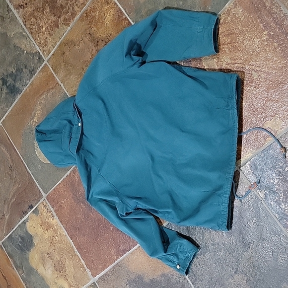 Vintage Nuovo Jeanswear Attached Hoodie Flannel lined Jacket - Picture 7 of 7